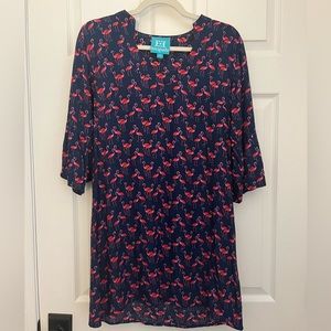 ESCAPADA Flamingo Belted Dress